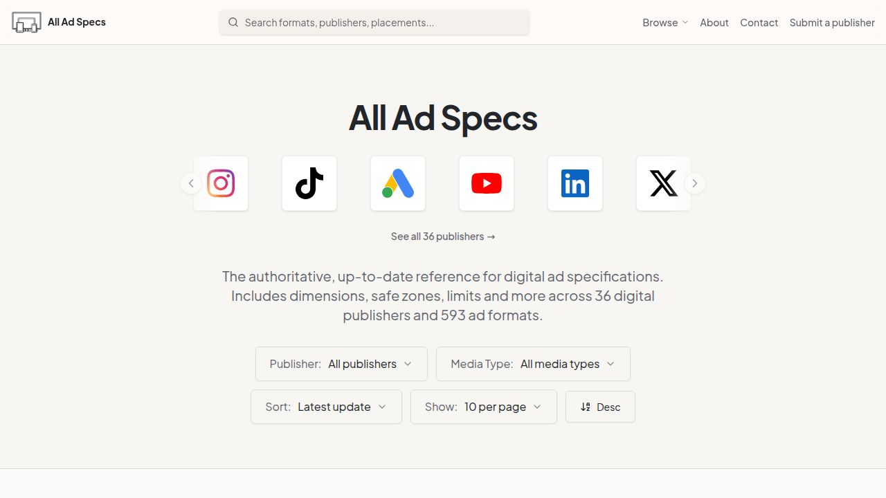 ChatGPT ad specs (1 formats) | All Ad Specs